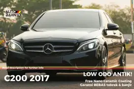 TERMURAH DI PASARAN! Mercedes Benz C200 AMG 2017 (W205)