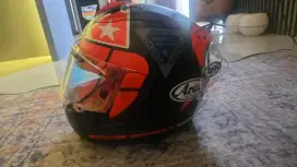 Helm arai rx7x like new