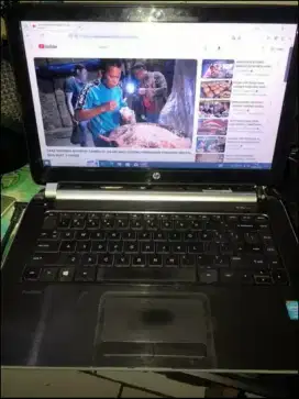 Laptop hp core i5 gen 4 ram 4gb ssd 256 gb hdd 750gb ok