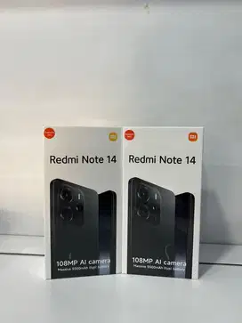 PROMO REDMI NOTE 14 RAM 8/128 & RAM 8/256 BARU,SEGEL,BERGARANSI