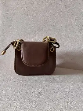 Mini bag no brand warna choco