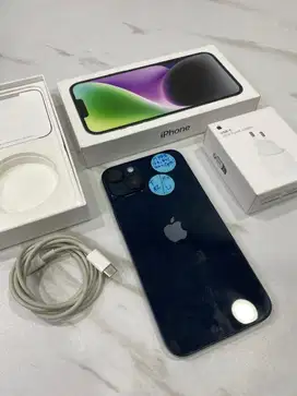 IPHONE 14 PLUS 128GB BLACK FULLSET IBOX 2ND