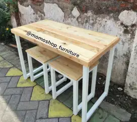 Meja kursi warkop