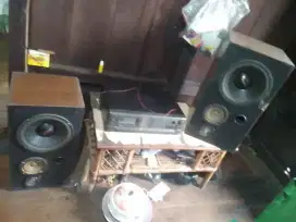 Di jual speker dan ampli