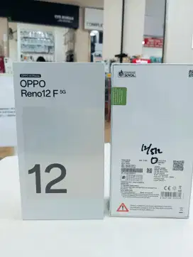 OPPO Reno12F 5G 12/512 Baru, Garansi Resmi