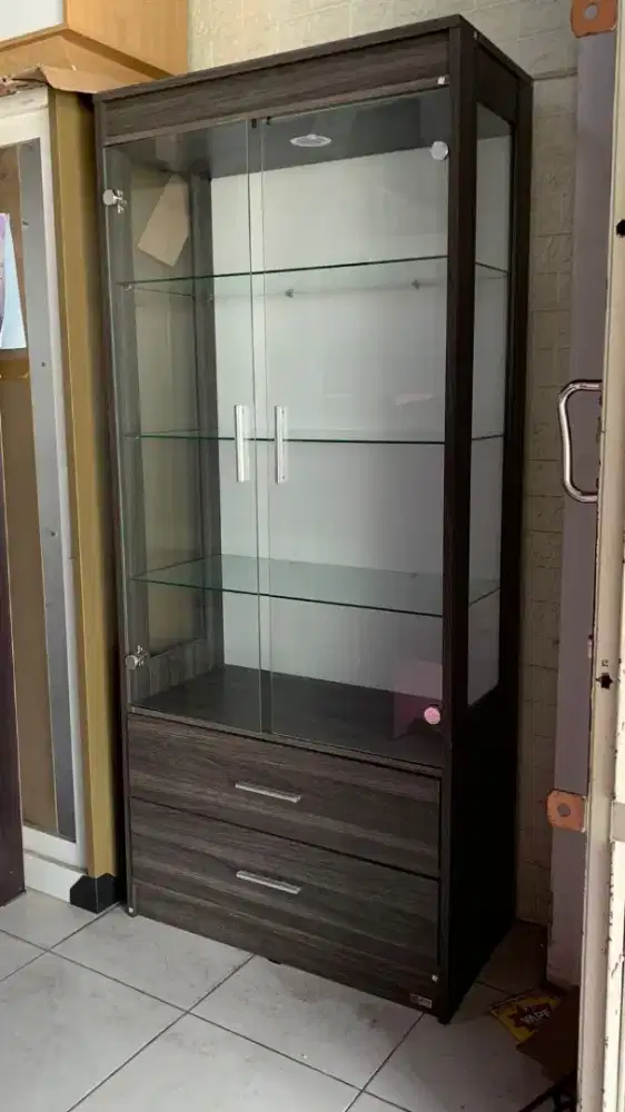 Ready Lemari Hias 2 Pintu Dapatkan Voucher Pembelian 25rb