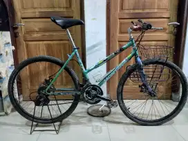 Sepeda commuter siap gowes roda 26inc size 18an