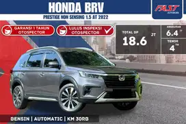 HONDA BRV PRESTIGE NON SENSING 2022 1.5 AT LOW KM.30RB PJK PJG#F3ST