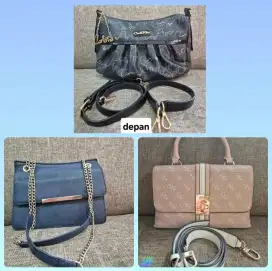 Tas selempang branded ori dapat 3 tas preloved