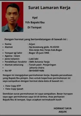 Cari lowongan kerja