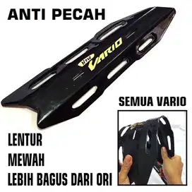 TUTUP KNALPOT VARIO tameng cover knalpot vario 110 fi karbu techno led