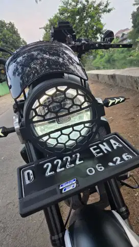 Yamaha XSR 155 VVA Green 2021 Istimewa Full Acc