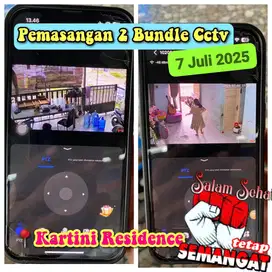 CCTV WIFI INDOOR OUTDOOR KUALITAS JERNIH 1800P HD BISA BERPUTAR ORI