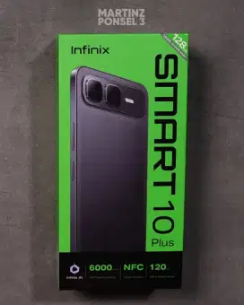 Infinix Smart 10 Plus 8/128 Garansi Resmi 1 Tahun