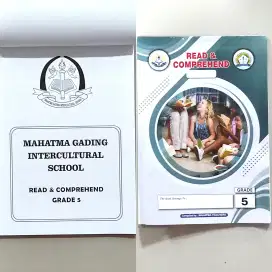 Buku murid SD 5 Read & Comprehend Mahatma Gading Intercultural School