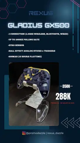 Controller Rexus Gladius GX500
