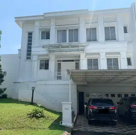 Rumah Mewah 3 Lt Siap Huni, Bersih dan Terawat, di Cluster Amethyst