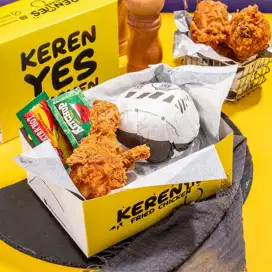 Dibutuhkan segera staff jaga kios fried chicken