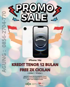 KREDIT IPHONE 16e 256 GB