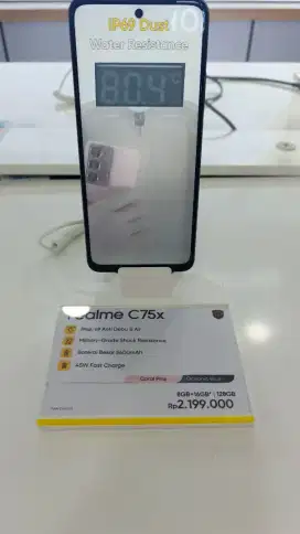 Cicilan handphone realme C75x hanya menggunakan KTP saja