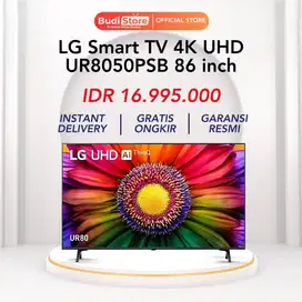 LG Smart 86 86UR8050 UR80 4K UHD With Al Sound Pro HDR10