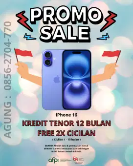 KREDIT IPHONE 16 128 GB