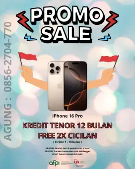 KREDIT IPHONE 16 PRO 256 GB