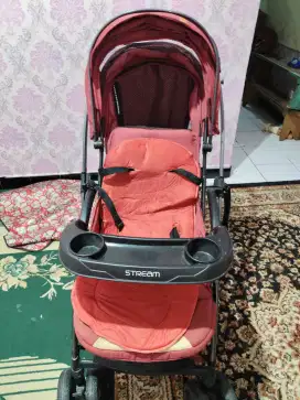 stroller pliko jarang dipakai