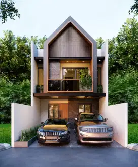 Dijual Rumah Scandinavian Dekat Transmart Cilandak KKO Jakarta Selatan