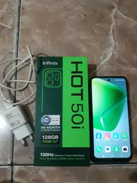 infinix hot50i 6+6/128gb