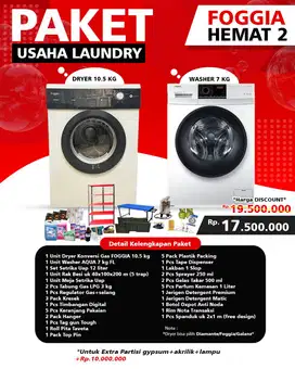 Paket Usaha Laundry HEMAT