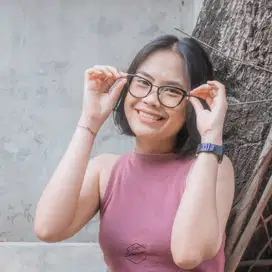 KACAMATA CAT EYE KEKINIAN TANGKAI PEGAS HARGA TERJANGKAU - ROSE 02