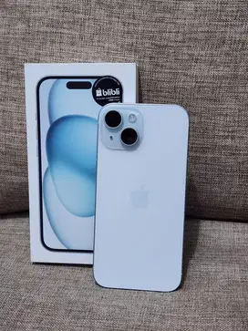 Iphone 15 128gb IBOX, garanso ON sd februari 2025