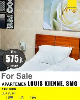 DIJUAL APARTMENT LOUISE KIENNE DI SEMARANG A4391