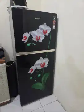 Jual kulkas polytrom 2 pintu (tidak dingin)