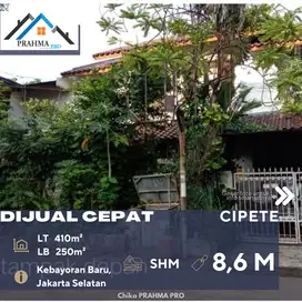 Cipete Jual Tanah Beserta Bangunan di Zona Komersial Lokasi Strategis