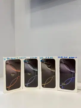 iPhone 16 Pro 256GB New Resmi Indonesia