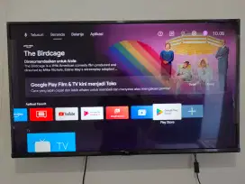 TV ANDROID TCL 43 INCH 4K UHD 43 NETFLIX YOUTUBE PLAYSTORE ANDROIT