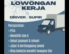 Dicari supir untuk kebutuhan kirim daging
