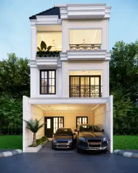 Rumah Classic Modern Dekat Transmart Cilandak KKO Jakarta Selatan