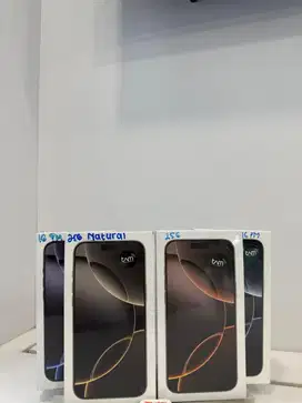 iPhone 16 Pro Max 256GB New Resmi Indonesia
