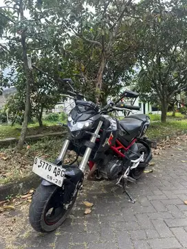 Benelli TNT 135 Tahun 2017 – KM Rendah, Surat Lengkap