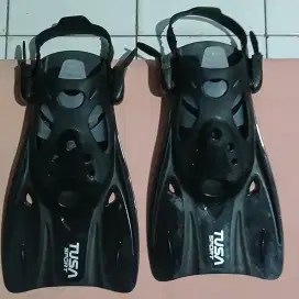 Tusa Sport AquaFins UF0103 Snorkling Swimming Kaki Katak Renang Size L
