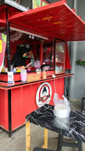 Booth kontner  bekas