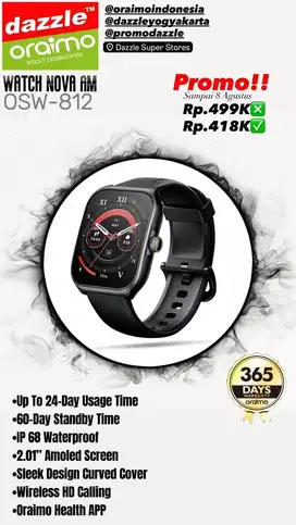 Smartwatch Oraimo OSW-812