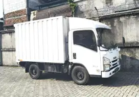 TERAWAT+banBARU MURAH Isuzu Elf engkel NLR55TX box besi 2020 CDE bok