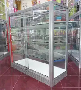 Etalase Panjang 1Mx1M Barang Bagus Siap Kirim