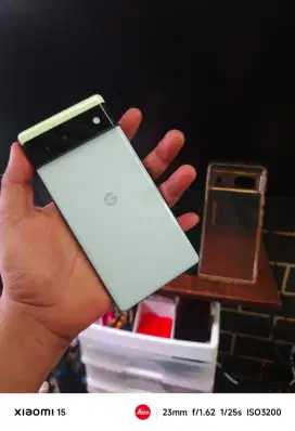 Google Pixel 6 Global 256Gb Mulus Normal Bisa TT Pastinya
