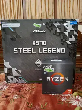 Paketan Ryzen 7 5700x + ASRock X570 Steel Legend