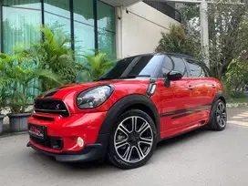 MINI COUNTRYMAN S 1.6 SUNROOF JCW PACKAGE 2015 RED ON BLACK